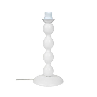 Lampada da tavolo Laguna ASZ0550 legno naturale bianco