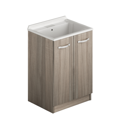 Laundry lavatoio due ante 61x50x86 olmo
