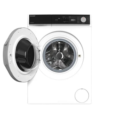 Lavatrice Sharp ESNFA814BWNNA carica frontale a libera installazione 8 kg 1400 rpm classe A