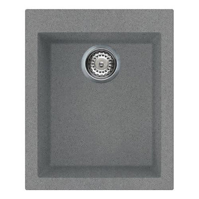 Lavello monovasca Smeg VZ40TT fragranite titanio 40 cm