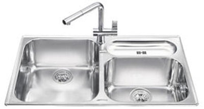Lavello Smeg LTS9032 90 cm. spazzolato inox