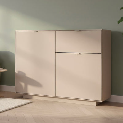 Madia Sivas 01A con 1 cassetto e 2 ante colore cashmere