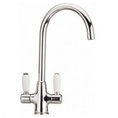 Rubinetto da cucina Paini 84CR544 cromato comandi ceramica