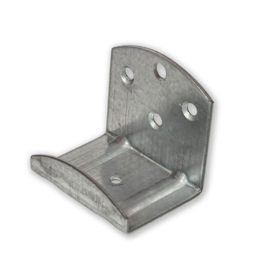 Reggirete a staffa 0180 a 4 fori pre-zincato Made in Italy