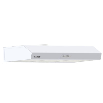 Samet Gruppo cappa sottopensile Tornado 90 luce led potenza aspirante 280 m3/h bianco classe D