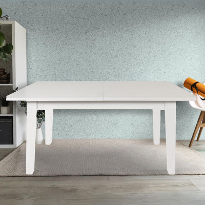 Tavolo allungabile Ligure 180 laccato bianco opaco