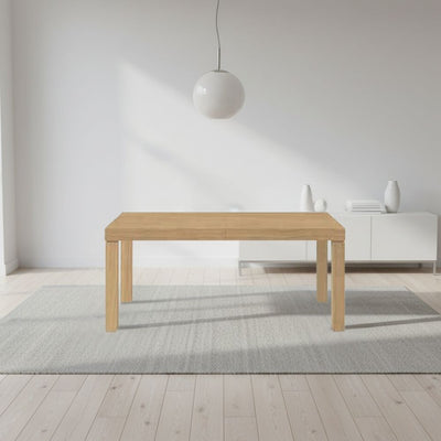 Tavolo Imab Piana T07 in rovere mielato con 2 allunghe 160x90x74.6 H cm.