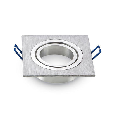 1*GU10 CORPO QUADRATO ALUMINIUM