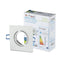 1*GU10 CORPO QUADRATO BIANCO