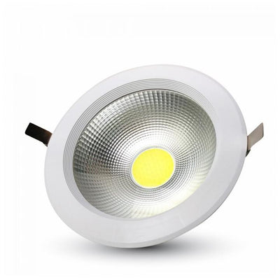 10W SPOT LED COB ROTONDO A++ 120LM/W BIANCO 6000K