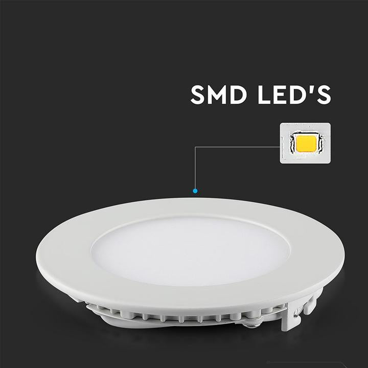 18W PANNELLO LED PREMIUM ROTONDO BIANCO NATURALE 4000K