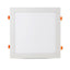 24W PANNELLO PREMIUM LED QUADRATO BIANCO CALDO 3000K