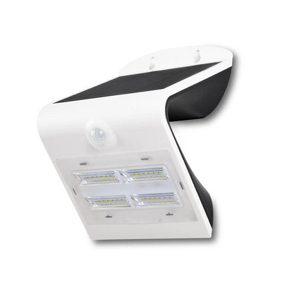 3W LED LUCE SOLARE DELLA PARETE BIANCO CALDO, BIANCO NATURALE BIANCO CORPO BIANCO 3000K