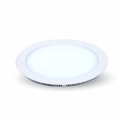 8W PANNELLO LED MINI SENZA DRIVER ROTONDO BIANCO FREDDO 6000K