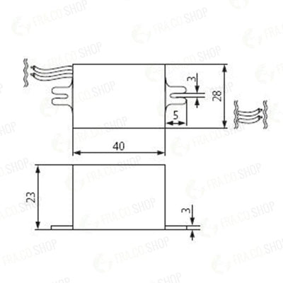 ALIMENTATORE CC ADI 350 1X3W - KANLUX