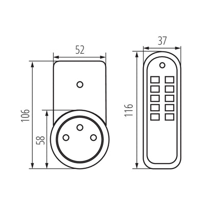 TIMER/PROGRAMMATORE DI COMANDO APO TM-3 - KANLUX