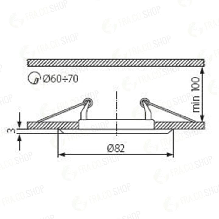 FARETTO DECORATIVO ARGUS CT-2114-W - KANLUX