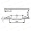FARETTO DECORATIVO ARGUS CT-2115-G - KANLUX