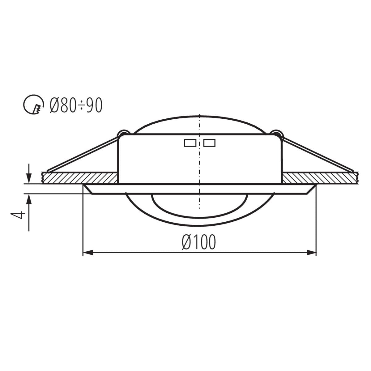 FARETTO DECORATIVO ARGUS CT-2117-GM - KANLUX