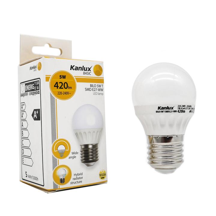 LAMPADINA LED BILO 5W T SMD E27-WW - KANLUX