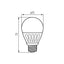 LAMPADINA LED BILO 5W T SMD E27-WW - KANLUX