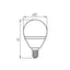 LAMPADINA LED BILO 6,5W T SMDE14-WW - KANLUX