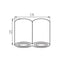 FARETTO DECORATIVO BORD DLP-250-B - KANLUX