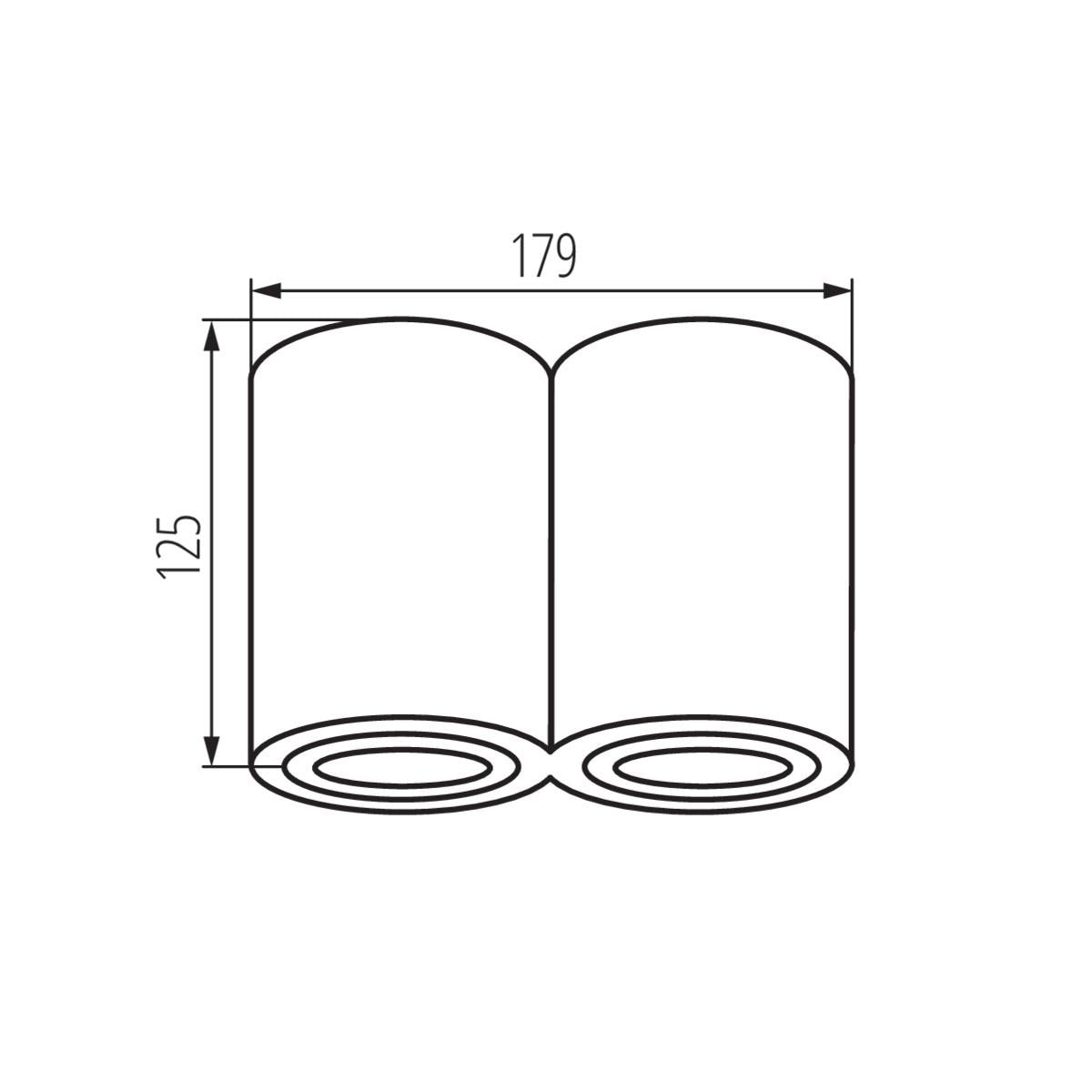 FARETTO DECORATIVO BORD DLP-250-B - KANLUX