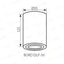 FARETTO DECORATIVO BORD DLP-50-AL - KANLUX