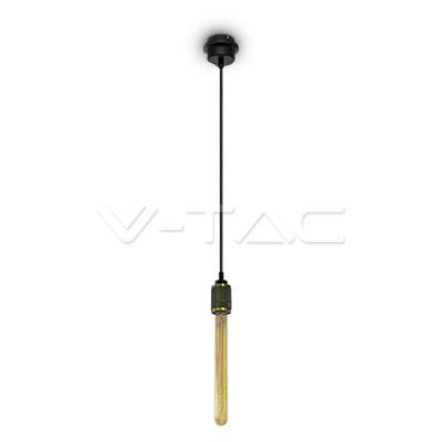 LAMPADARIO CON PORTALAMPADA BRONZO DORATO FIGURATO