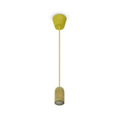 LAMPADARIO CON PORTALAMPADA CALCESTRUZZO BEIGE CHIARO