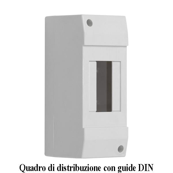 CENTRALINO SUPERFICIALE IP30 SERIE DB DB102W 1X2P/SM - KANLUX