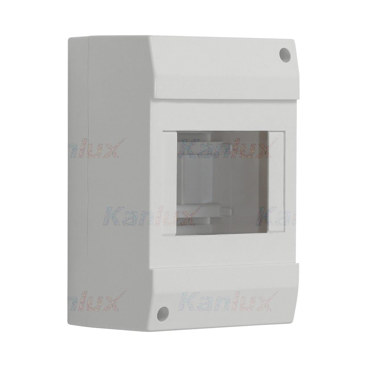 QUADRO DI DISTRIBUZIONE SERIE DB DB104W 1X4P/SM - KANLUX