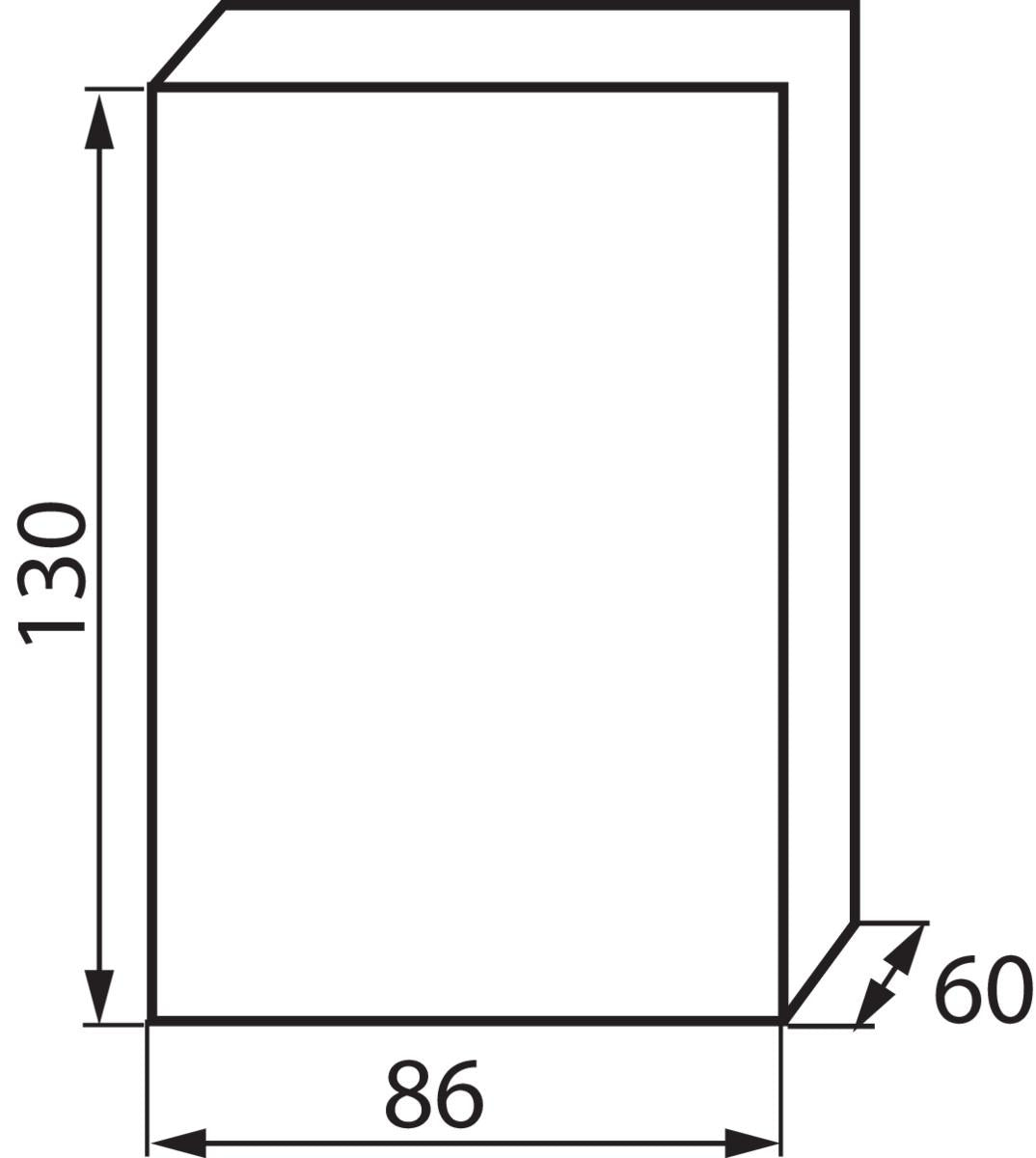 QUADRO DI DISTRIBUZIONE SERIE DB DB104W 1X4P/SM - KANLUX