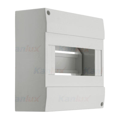 QUADRO DI DISTRIBUZIONE SERIE DB DB108W 1X8P/SM - KANLUX