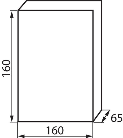 QUADRO DI DISTRIBUZIONE SERIE DB DB108W 1X8P/SM - KANLUX