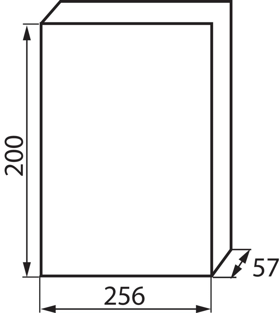 QUADRO DI DISTRIBUZIONE SERIE DB DB112F 1X12P/FMD - KANLUX