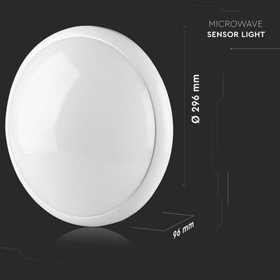 PLAFONIERA LED CON SENSORE DI MOVIMENTO E27