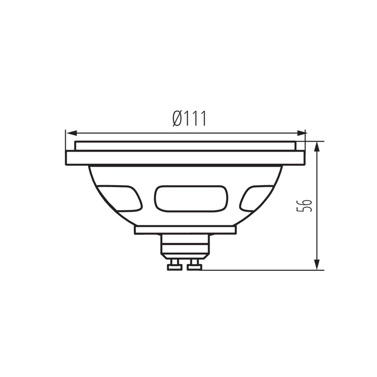 LAMPADINA LED ES-111 LED SL/WW/W - KANLUX