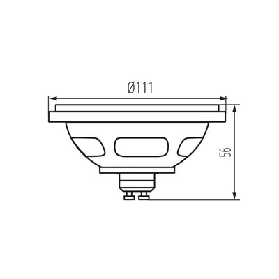 LAMPADINA LED ES-111 LED SL/WW/W - KANLUX