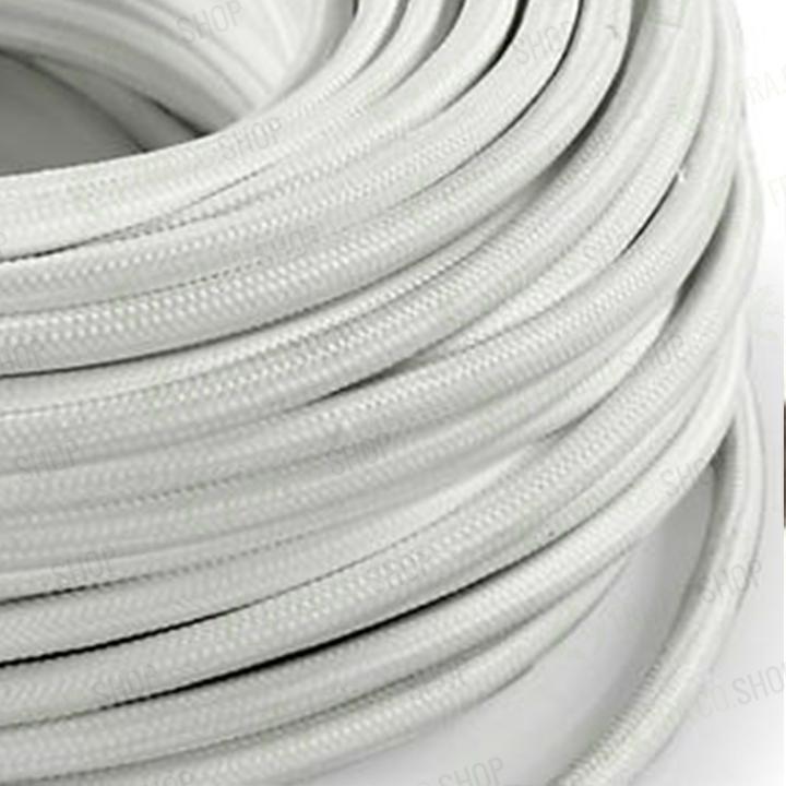 LAMPADARIO CORDA 0,75 MM BIANCO