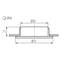 FARETTO SPOT LED GAVI LED18 SMD-WW-C/M - KANLUX