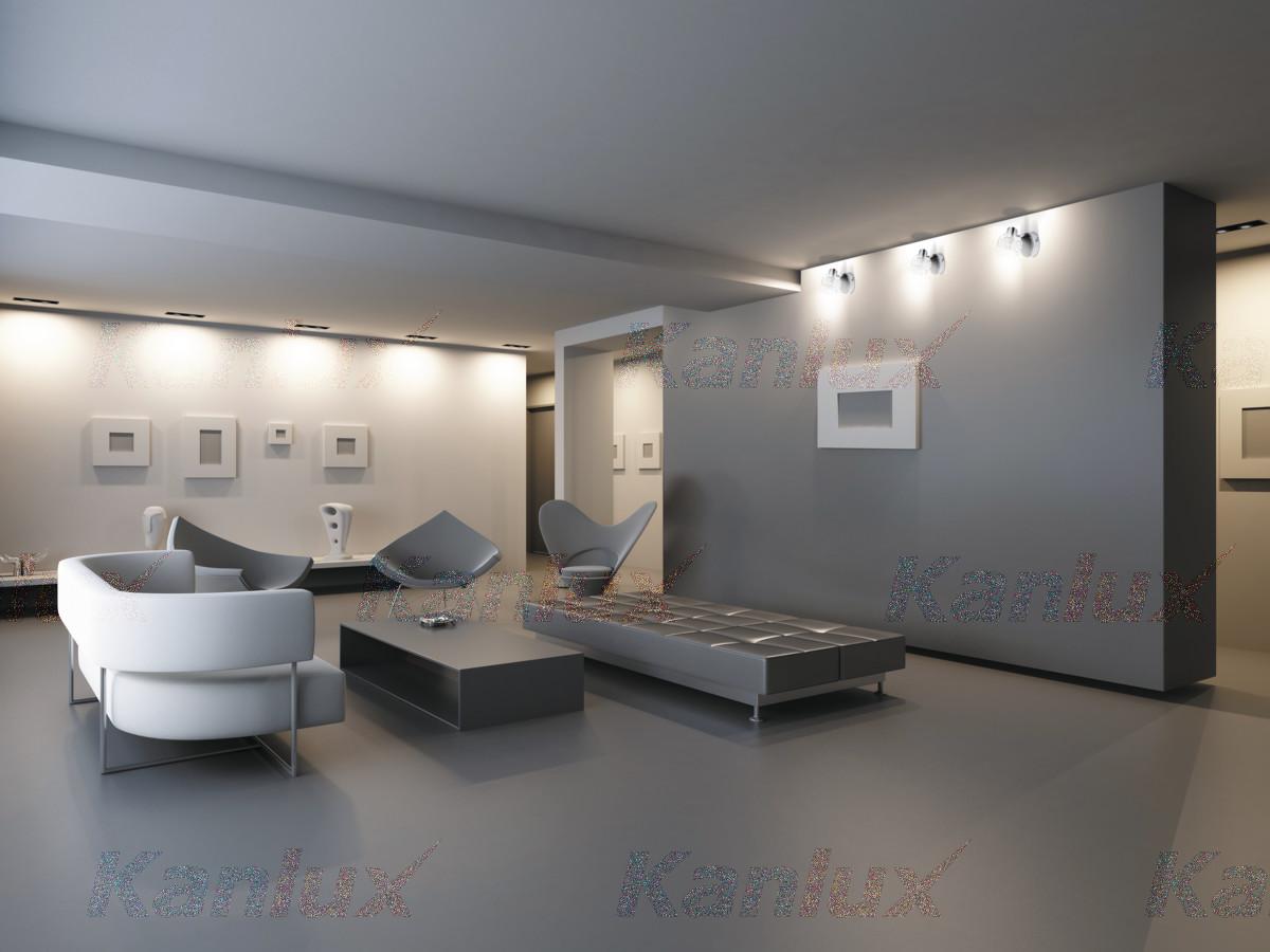 LAMPADA DA PARETE-SOFFITTO GLASO EL-3O - KANLUX