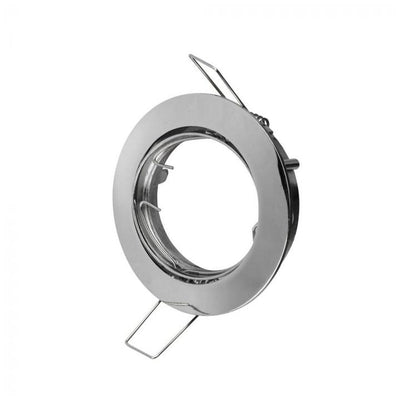 GU10 CORPO ROTONDO REGOLABILE CHROME