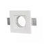 GU10 CORPO QUADRATO GESSO BIANCO 100 X 100 MM