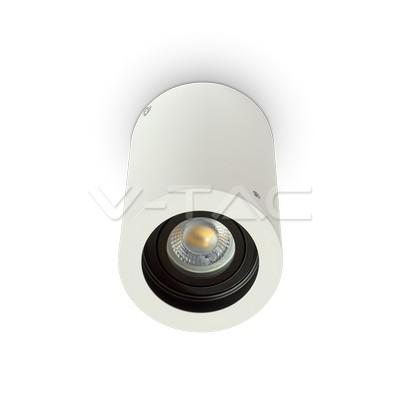 GU10 ADATTATORE PER FARETTI ROTONDO BIANCO