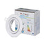 ADATTATORE PER FARETTI GU10 ROTONDO REGOLABILE BIANCO