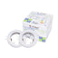 GU10 ROTONDO CORPO FARETTO BIANCO 2 PZ/SCATOLA