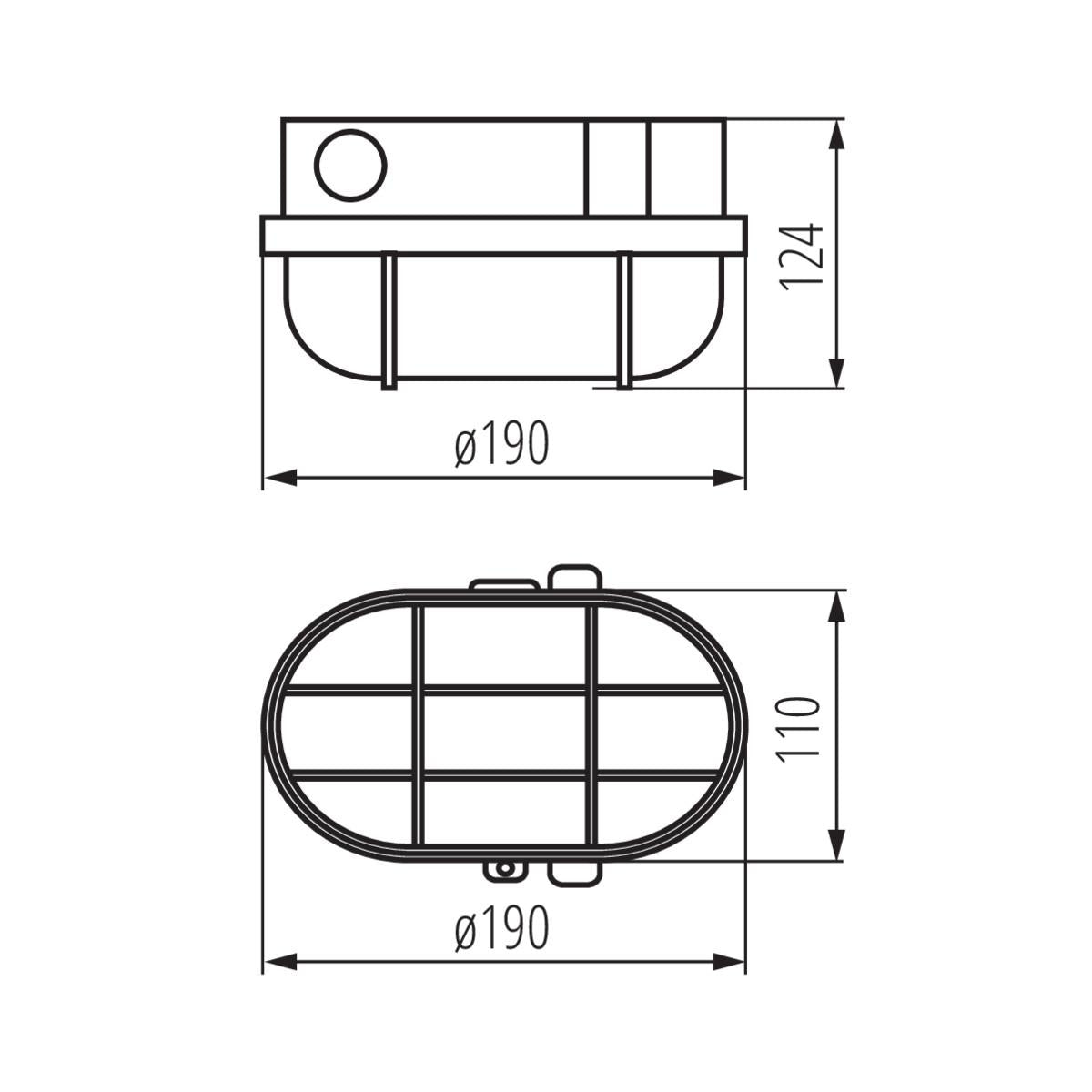 LAMPADA &AMP QUOT TARTARUGA&AMP QUOT  HERMI 7063NB - KANLUX