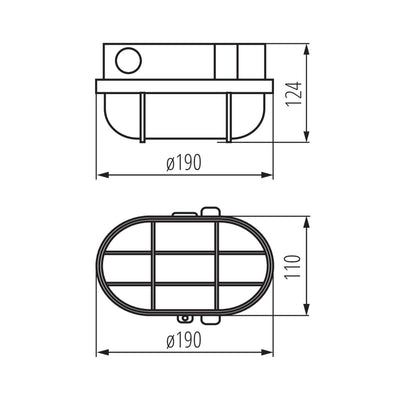LAMPADA &AMP QUOT TARTARUGA&AMP QUOT  HERMI 7063NB - KANLUX